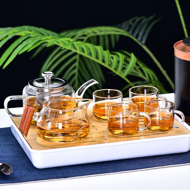 Glass Kung Fu Tea Set ၊