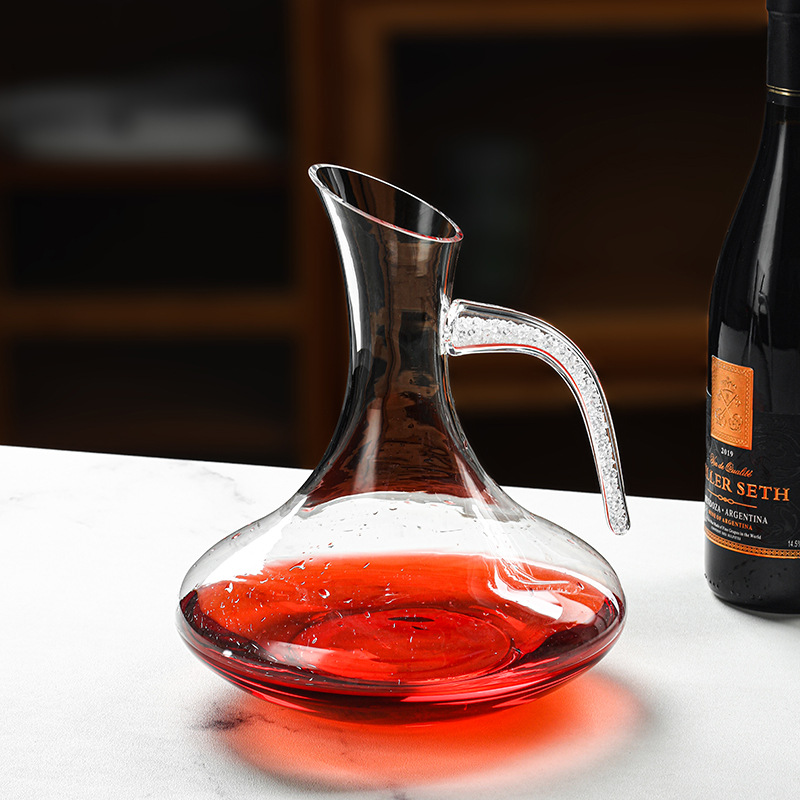 Silver Diamond Red Wine Decanter ၊
